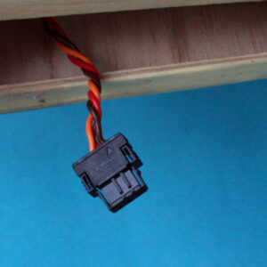 EWC3 fuselage cable with JR socket 100cm 39 37in A85094 b 2