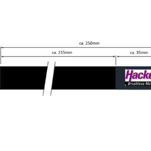 Hook and Loop Fastener rubberized 10x250mm 4pcs 28883025 b 2