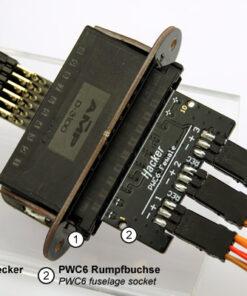 PWC6 PowerWingConnector for 6 servos with fuselage socket A85221 b 4