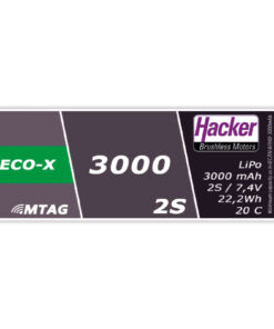 TopFuel LiPo 20C ECO X 3000mAh 2S MTAG 93000231 b 1
