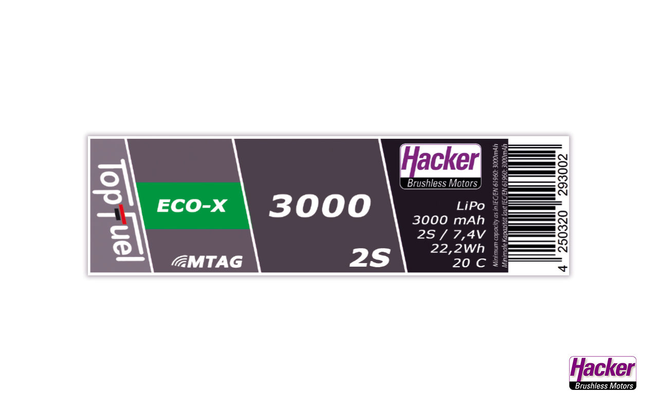 TopFuel LiPo 20C ECO X 3000mAh 2S MTAG 93000231 b 1 TopFuel LiPo 20C ECO X 3000mAh 2S MTAG 93000231 b 1