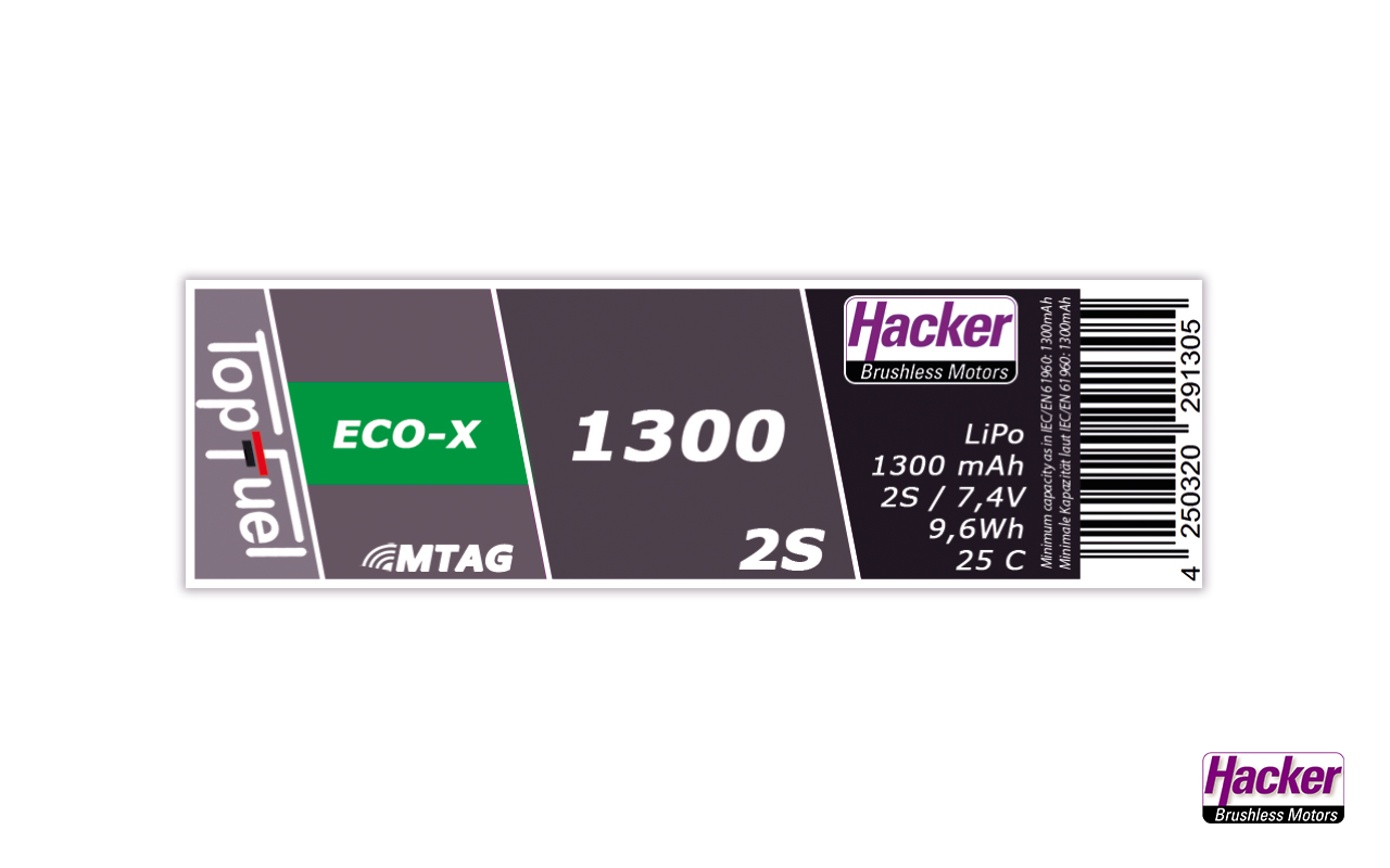 TopFuel LiPo 25C ECO X 1300mAh 2S MTAG 91300241 b 1 1 TopFuel LiPo 25C ECO X 1300mAh 2S MTAG 91300241 b 1 1