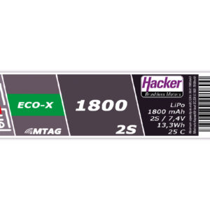 TopFuel LiPo 25C ECO X 1800mAh 2S MTAG 91800241 b 1