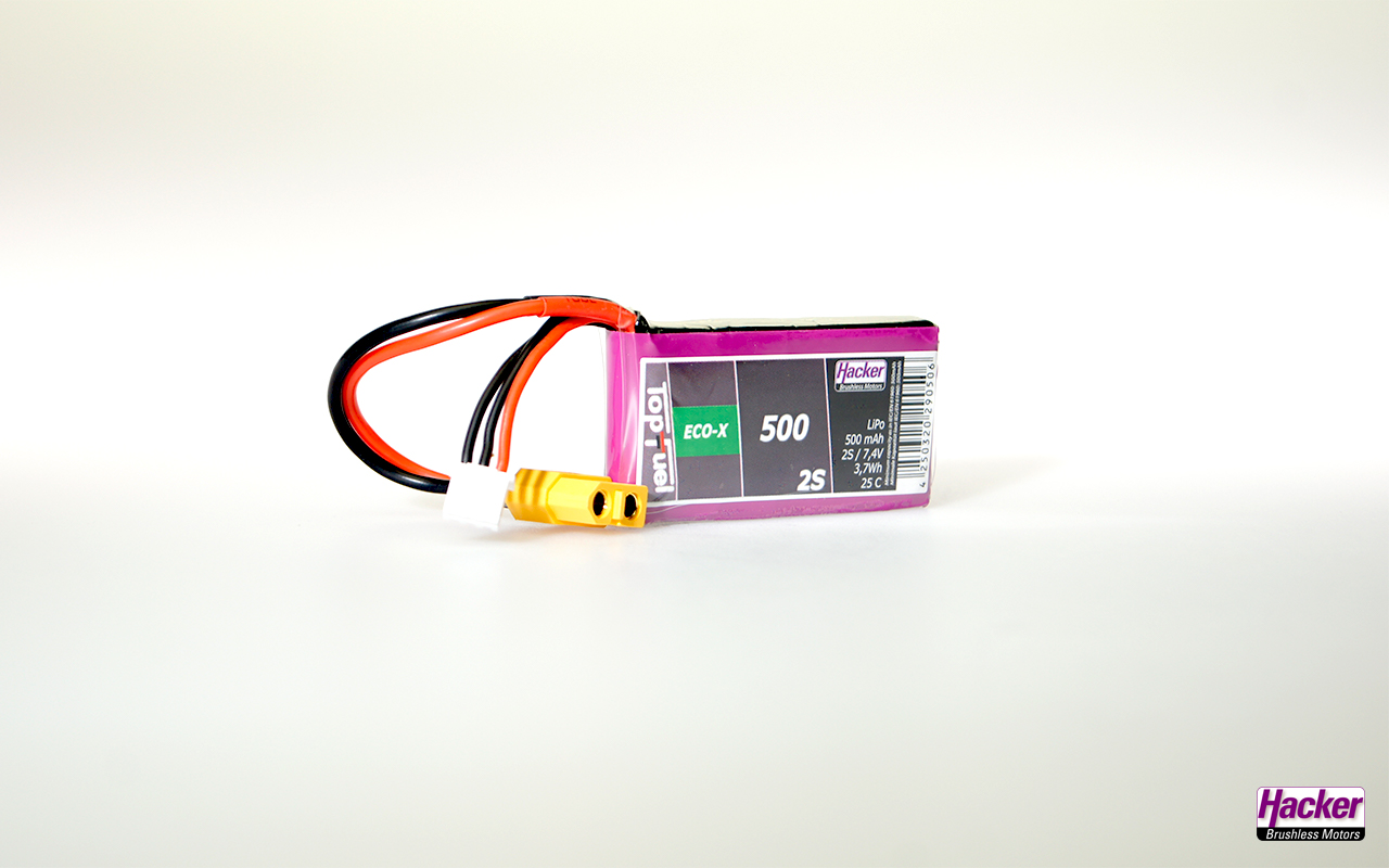 TopFuel LiPo 25C ECO X 500mAh 2S 90500241 b 0 TopFuel LiPo 25C ECO X 500mAh 2S 90500241 b 0