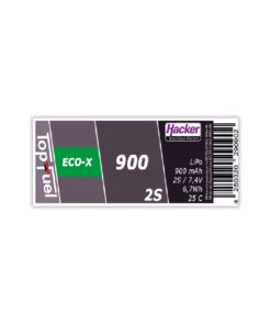 TopFuel LiPo 25C ECO X 900mAh 2S 90900241 b 1