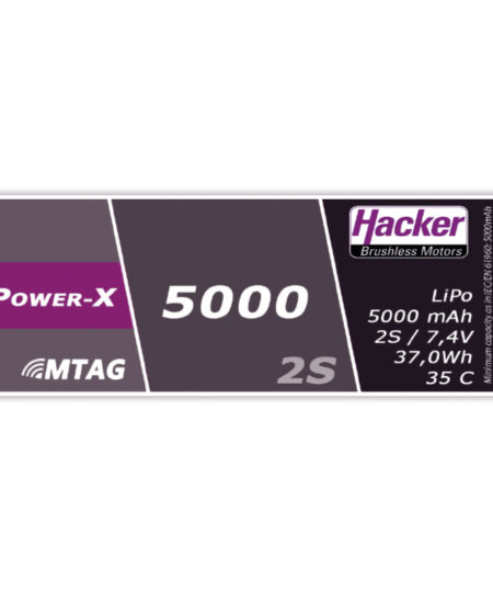 TopFuel LiPo 35C Power X 5000mAh 2S MTAG 95000261 b 1