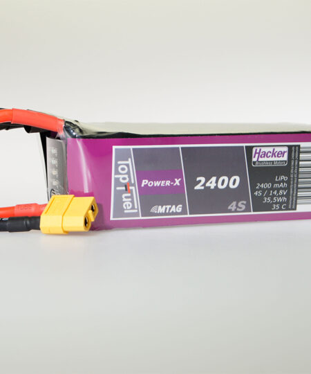 TopFuel LiPo 35C Power X 2400mAh 4S MTAG 92400461 b 0