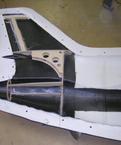 Coupe verticale Falcon Aviation design