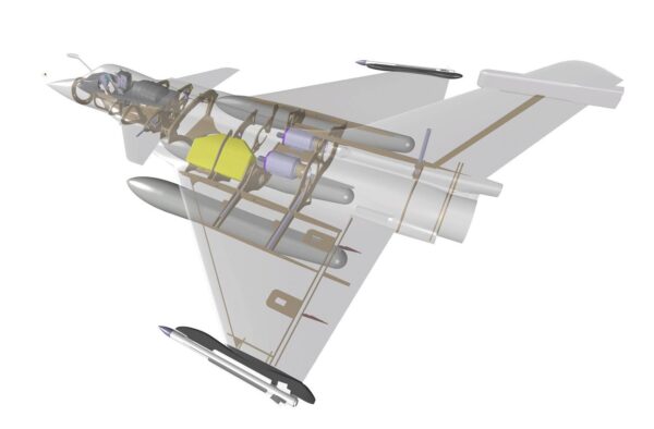 Rafale vue 3D