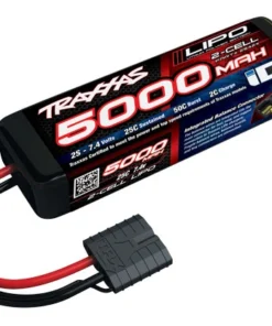 Li-Po Battery 2S 7,4V 5000mAh 25C iD-Connector (Short)