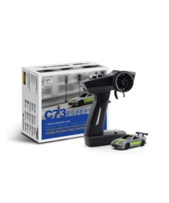 Turbo Racing 1/76 C73 Sports RC Car RTR (Deep Grey)