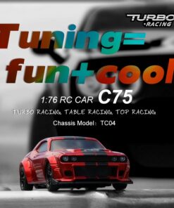 Turbo Racing 1/76 C75 RC Sports Car RTR (Black) - Image 3