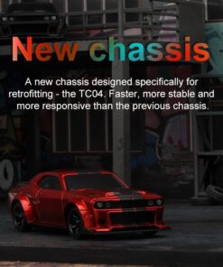 Turbo Racing 1/76 C75 RC Sports Car RTR (Black) - Image 5