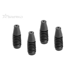 Sparko F8 Flexible Shock Boots Rear (4) SPKF82011BKOP