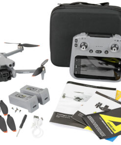 Amewi AMXFlight X5CPro Brushless Drone with Camera incl. 2 Batteries & LCD Remote Control RTF