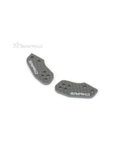 Sparko F8 Carbon Fiber Steering Knuckle Plate 4 holes 3.0mm SPKF83016OP