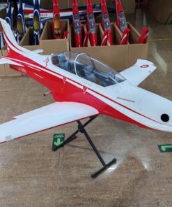 TopRC Pilatus PC21 118" Scale-Turboprop Red-White